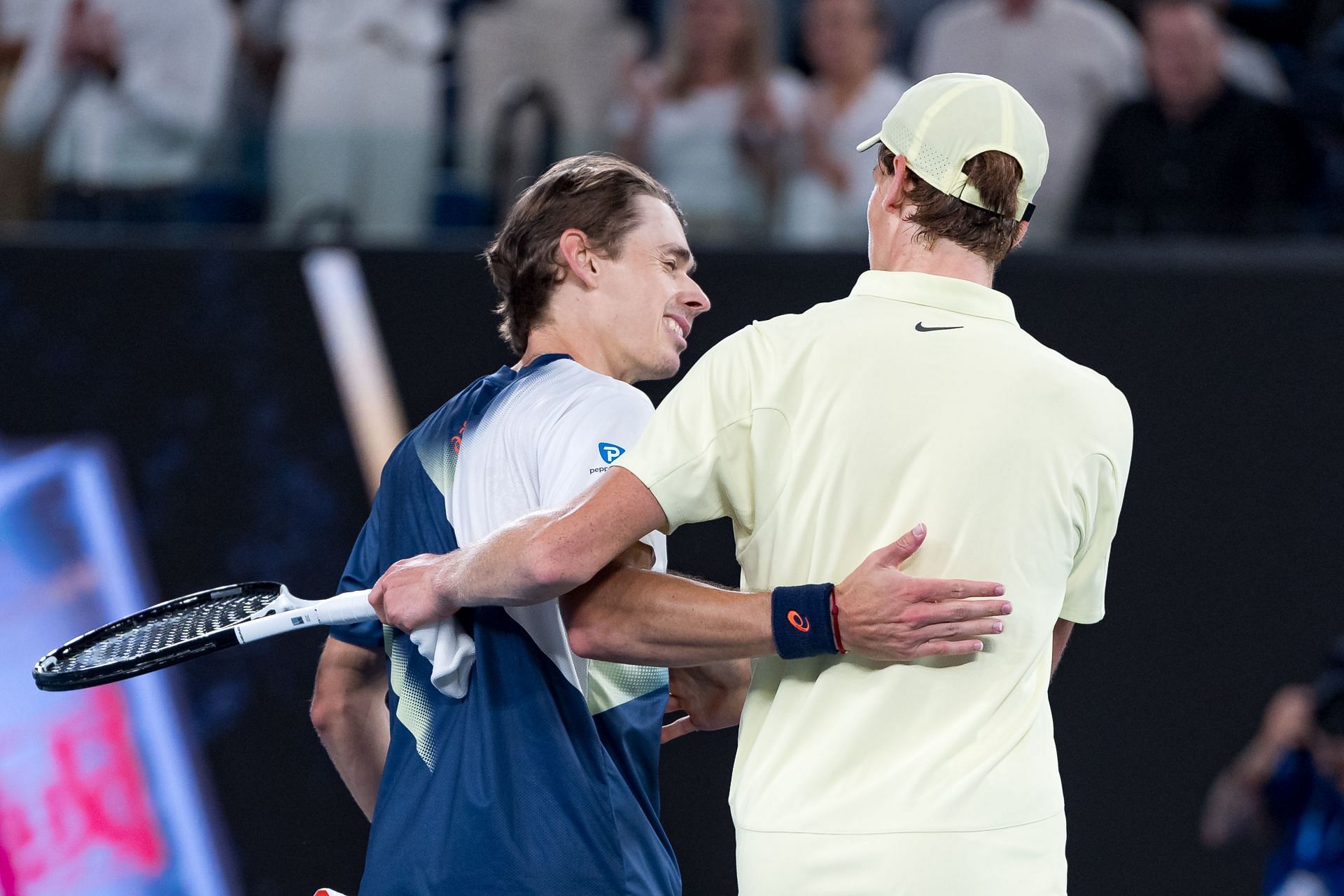 Alex de Minaur and Jannik Sinner - Source: Getty