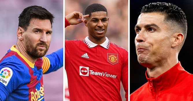 "The greatest ever" - When Marcus Rashford picked between Lionel Messi and Cristiano Ronaldo