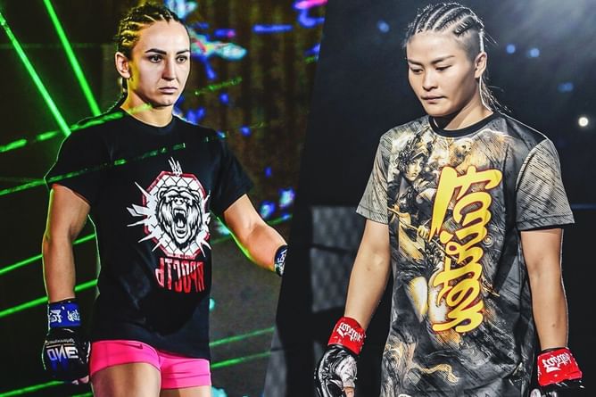 “A trilogy of our story” - Alyona Rassohyna eager to secure third date with Stamp by claiming interim atomweight MMA belt