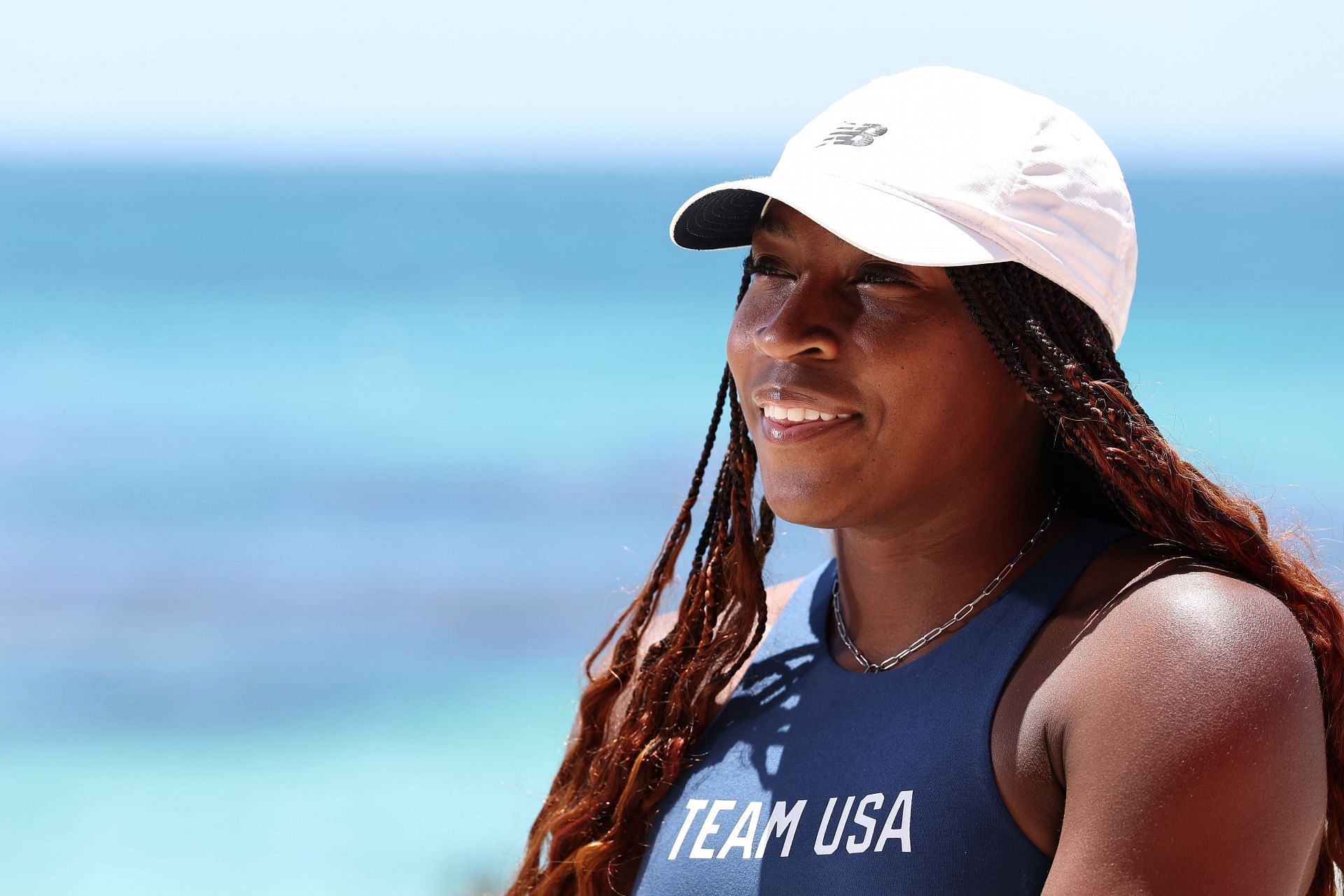 Coco Gauff at the 2025 United Cup - Perth: Previews - (Source: Getty)