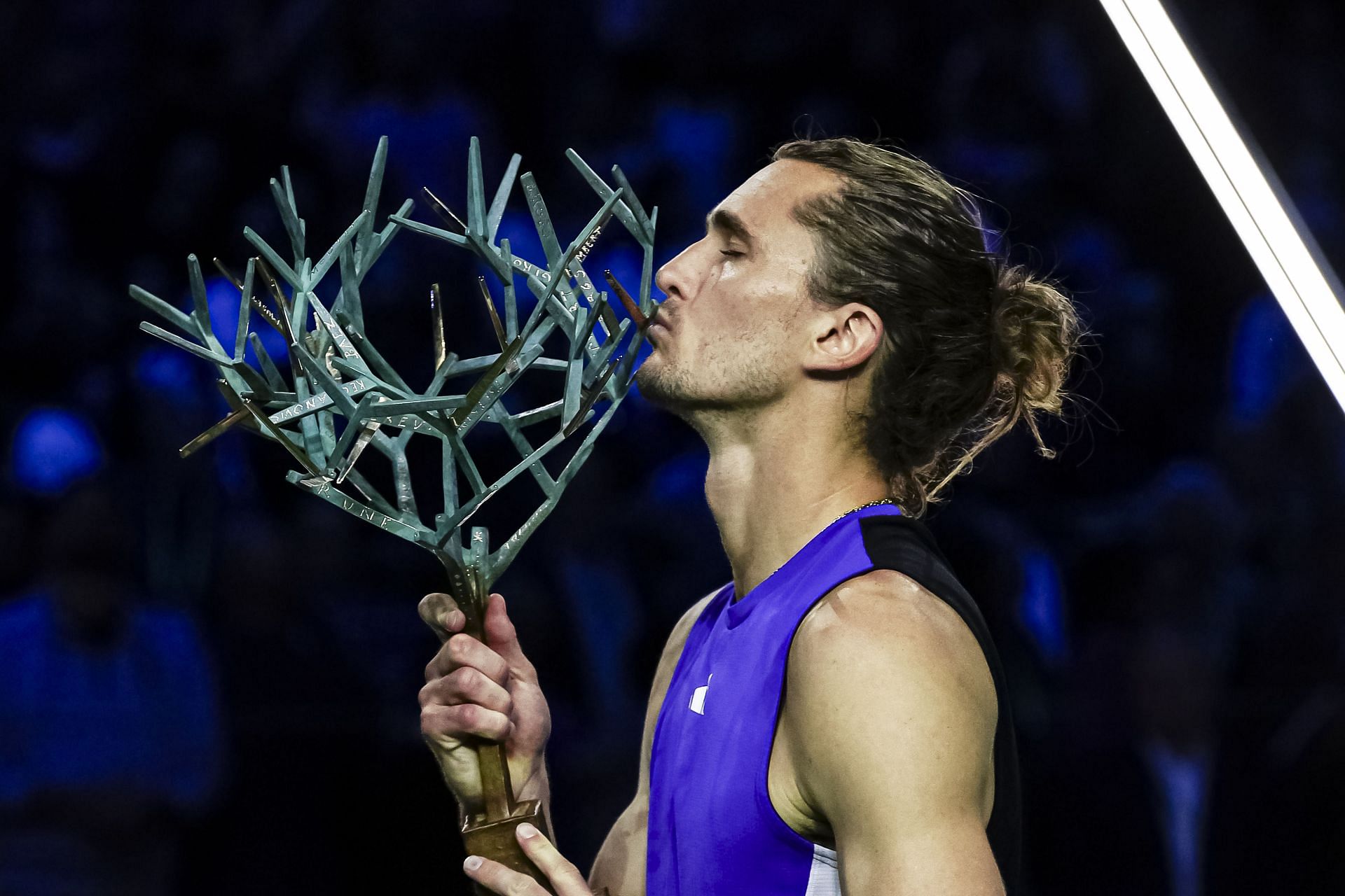 Alexander Zverev lifted his most recent Big Title at 2024 Paris Masters (Source: Getty)