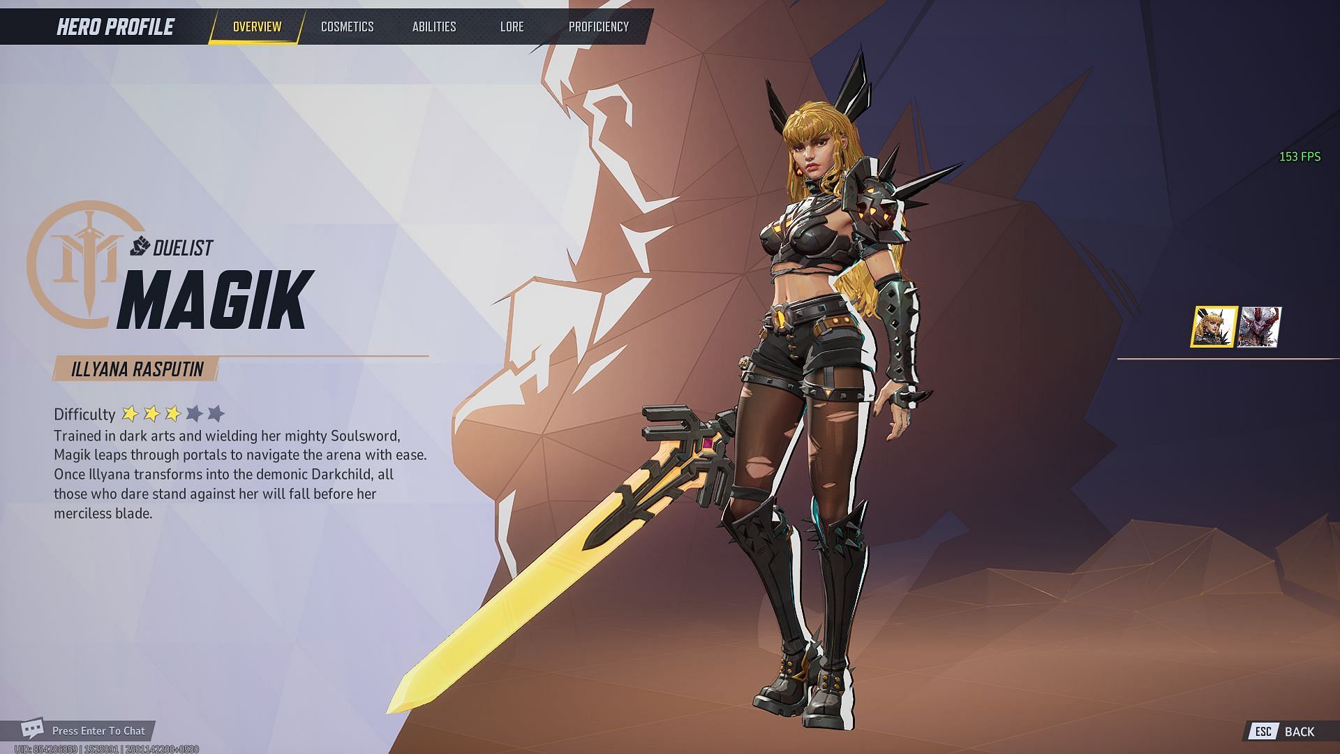 Magik in Marvel Rivals (Image via NetEase Games)