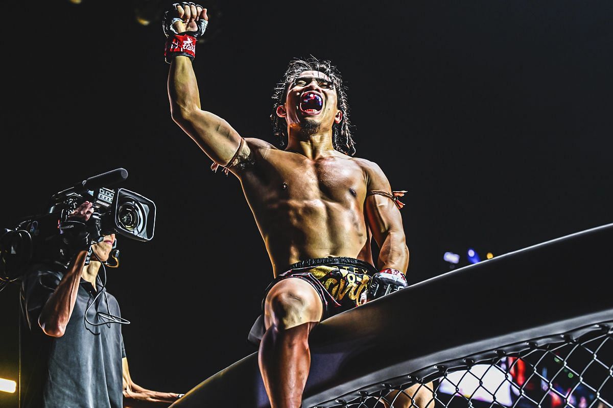 KO machine Suriyanlek thrilled to be part of ONE 170. -- Photo by ONE Championship