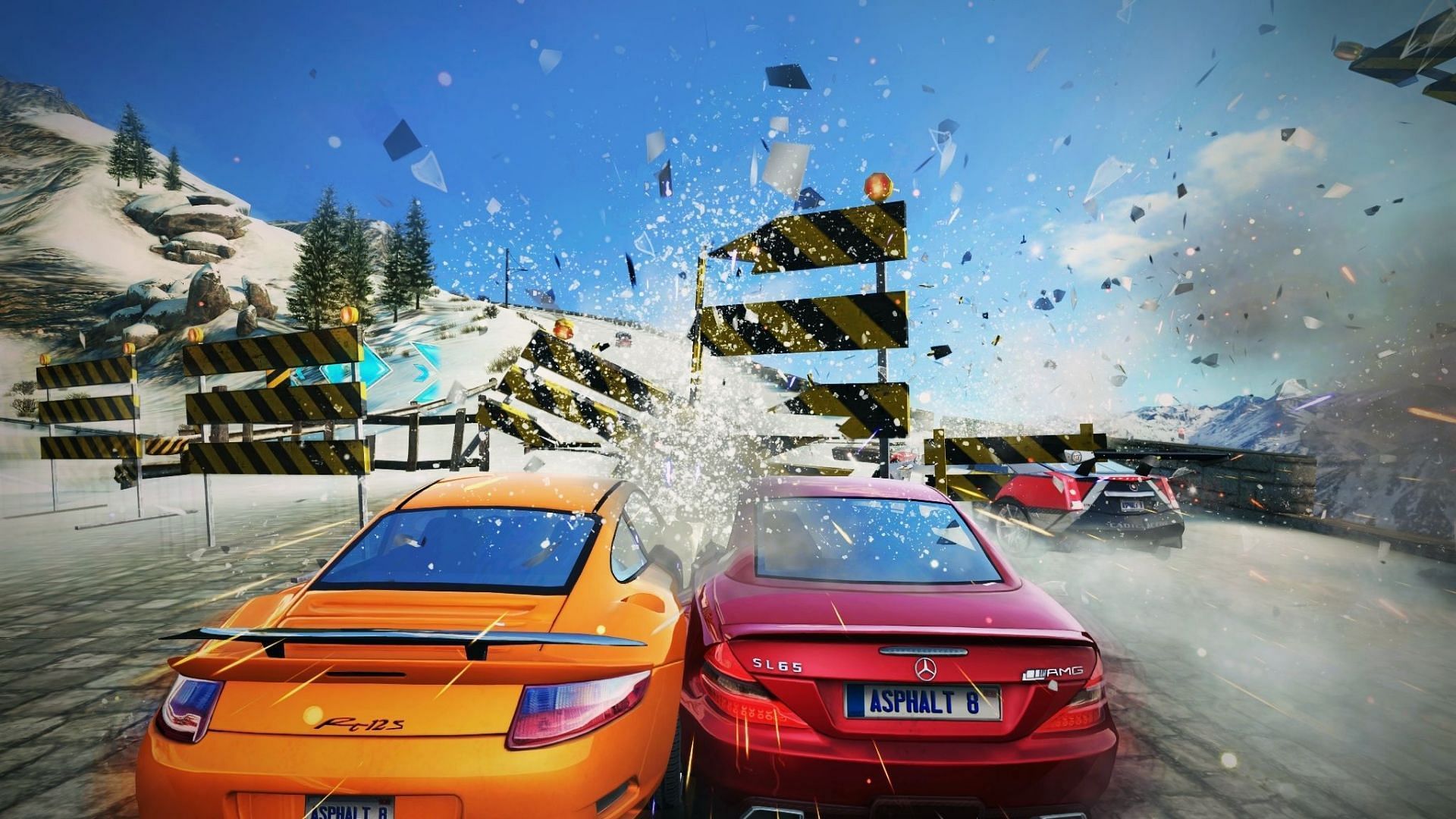 Asphalt Nitro features thrilling races (Image via Gameloft)