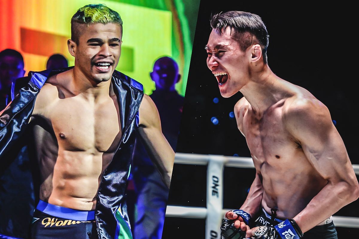 (From left) Fabricio Andrade and Kwon Won Il go toe-to-toe for the second time under the ONE Championship banner this Friday.