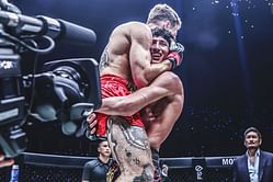 “I went back and became a young boy again” - Nabil Anane still on cloud nine after emphatic title-winning KO over Nico Carrillo
