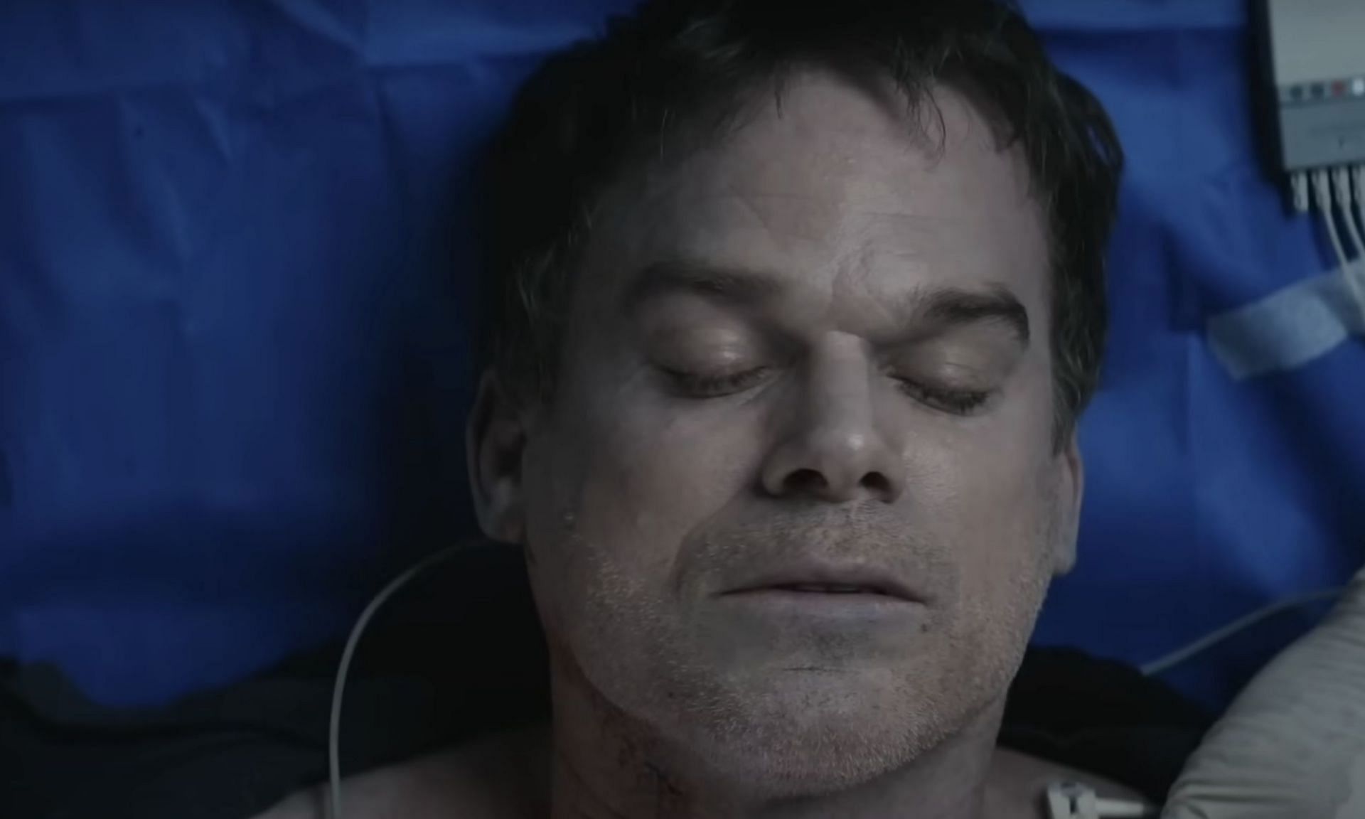 Micheal C. Hall as Dexter Morgan (Image via Dexter on Paramount+ with SHOWTIME/Youtube)