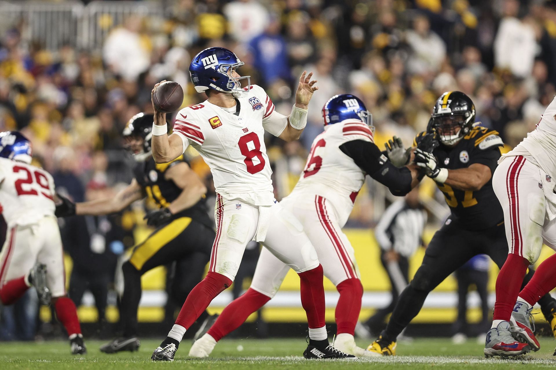 Daniel Jones at New York Giants v Pittsburgh Steelers - Source: Getty