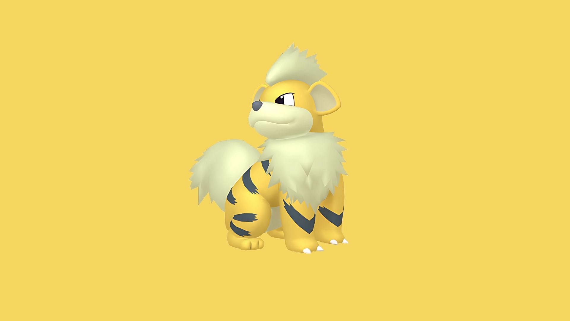 Shiny Growlithe (Image via The Pokemon Company)