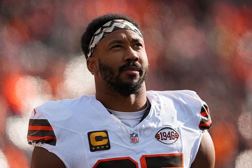 Myles Garrett during Cleveland Browns v Cincinnati Bengals - Source: Getty