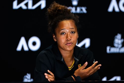 Naomi Osaka pictured at the 2025 Australian Open | Image Source: Getty