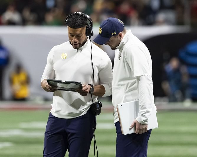 Notre Dame's top target in 2026 class receives special visit from Marcus Freeman