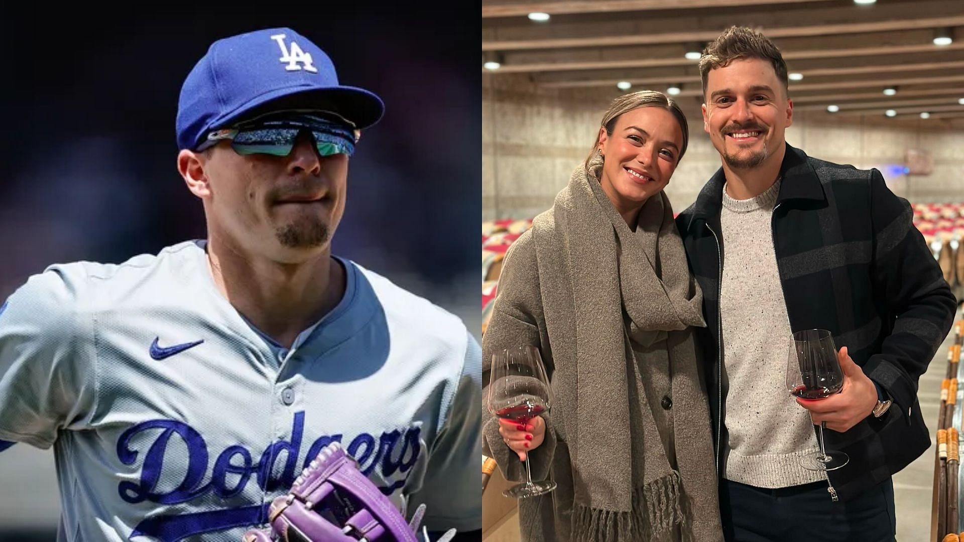 Kike Hernandez takes romantic stroll with wife Mariana Vicente as he makes most of offseason