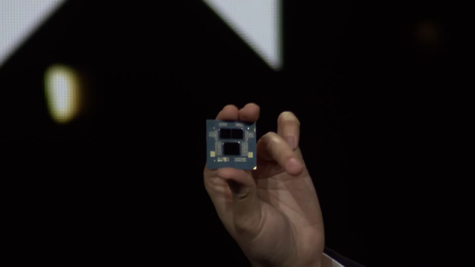 Picture of AMD Ryzen 7900X3D chip