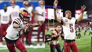 Flau'jae Johnson's mom Kia Brooks hypes up Jayden Daniels after Washington Commander QB trumps Tom Brady, Patrick Mahomes and more in impressive stat