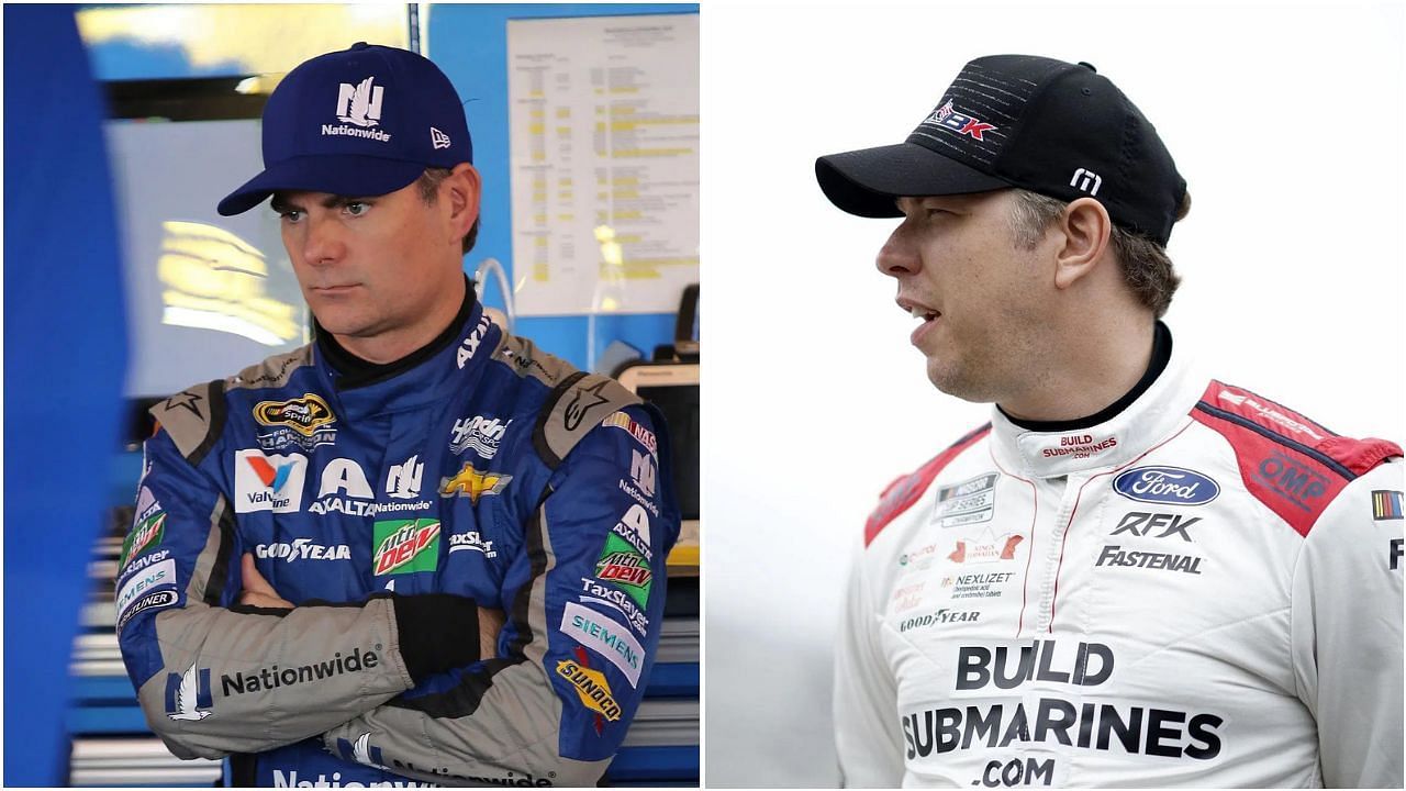 Jeff Gordon and Brad Keselowski