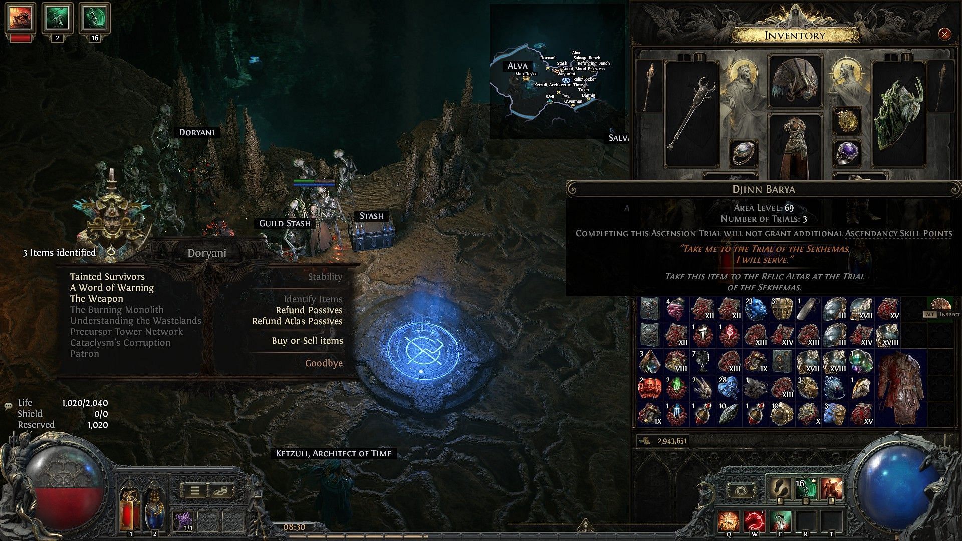 Djinn Barya in Path of Exile 2 (Image via GGG)