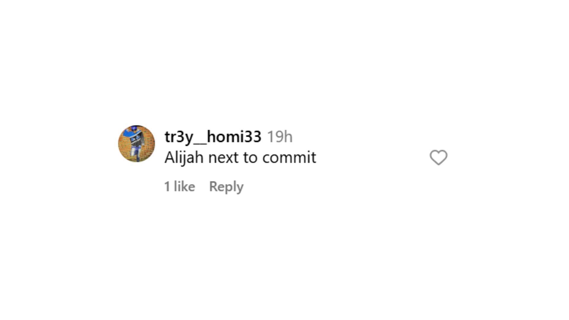 Fans want Alijah Arenas to join Bryce James at Arizona (bleacherreport/IG)