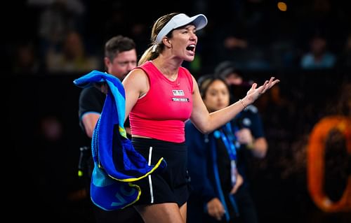 Danielle Collins at the Australian Open 2025. (Photo: Getty)