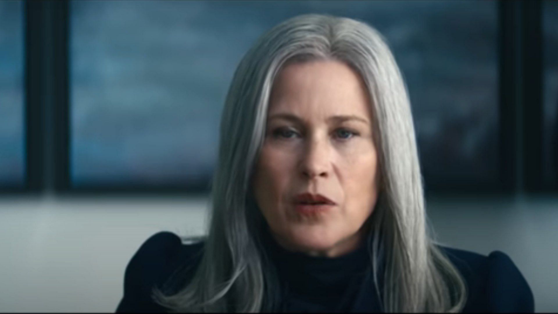 Patricia Arquette plays Harmony Cobel in the Apple TV+ series Severance (Image via Apple TV)