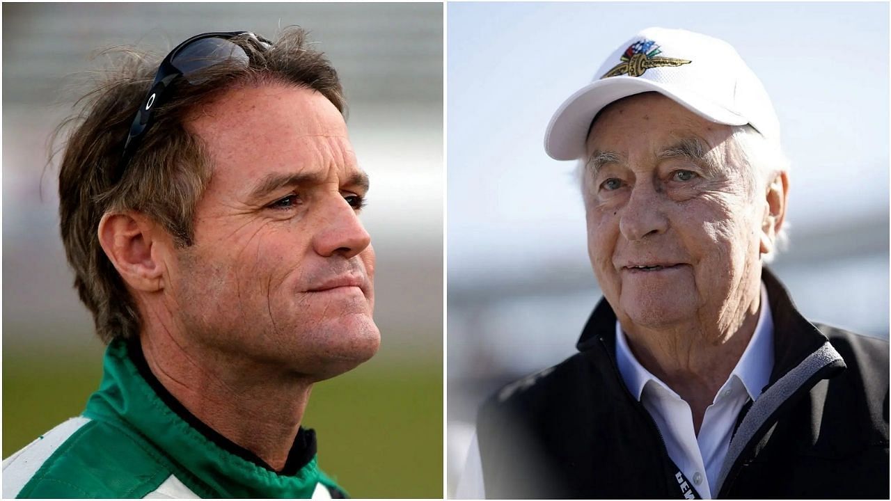 Kenny Wallace (L) and Roger Penske (R) (Source: Getty Images)