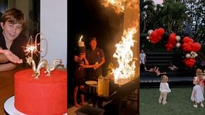 Wayne Gretzky's daughter Paulina arranges outdoor hibachi session for her son Tatum's 10th birthday celebration