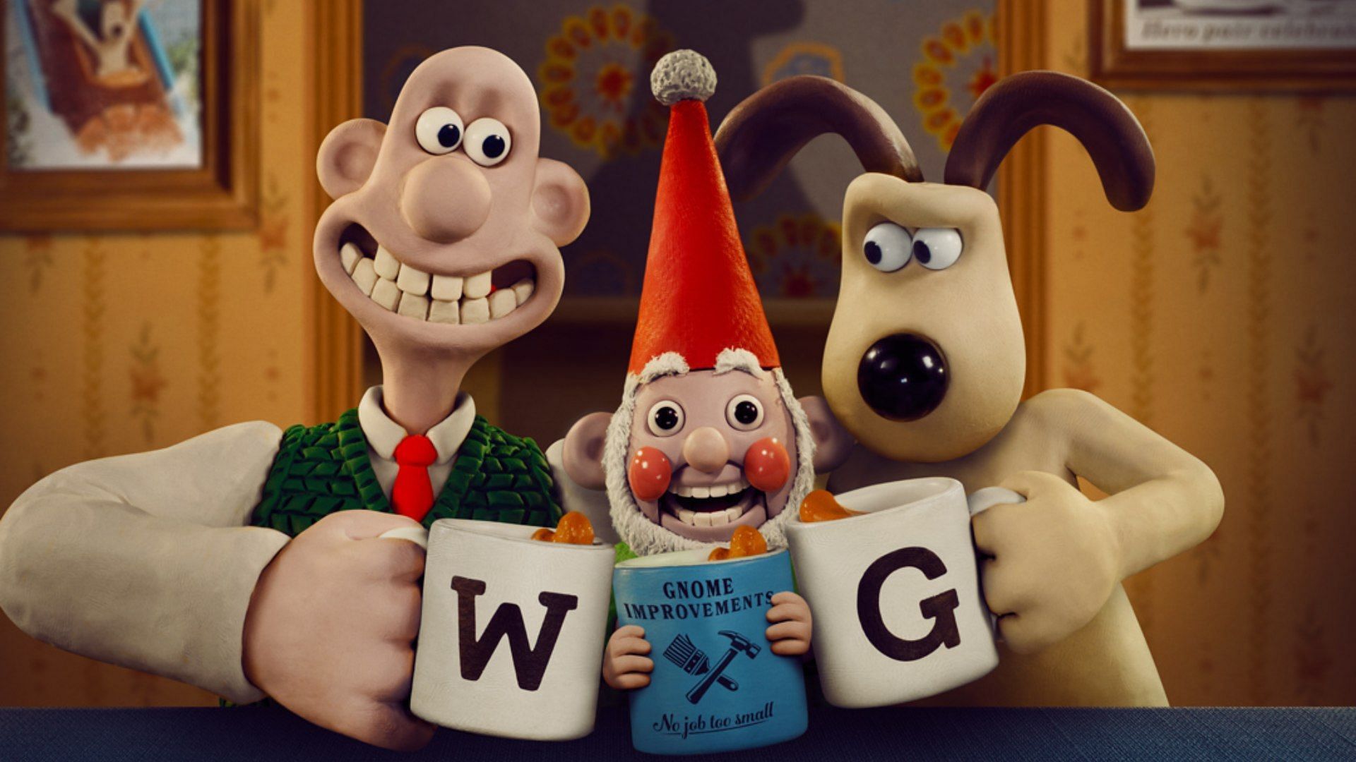 A poster of the animated film Wallace &amp; Gromit: Vengeance Most Fowl (Image via Instagram/@aardmananimations)