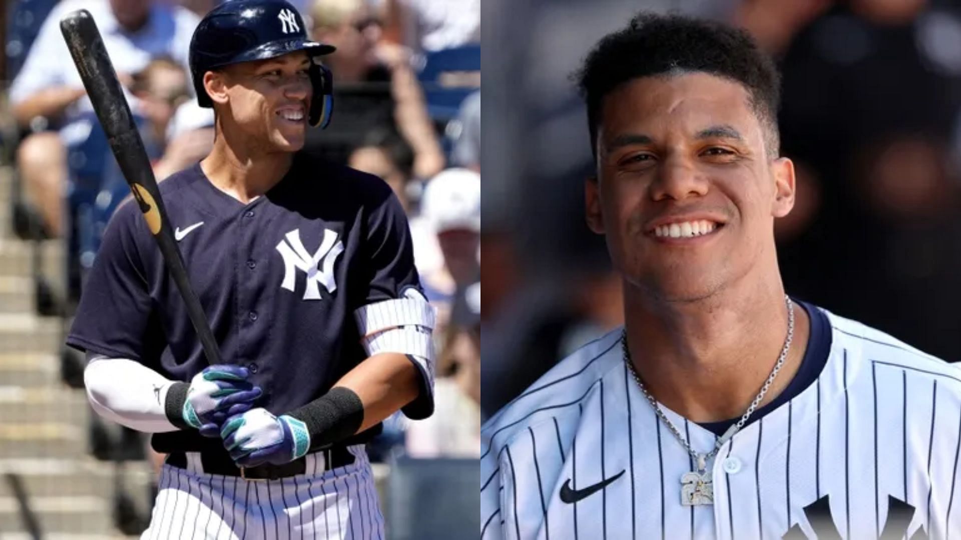 New York Yankees slugger Aaron Judge &amp; Former Slugger Juan Soto