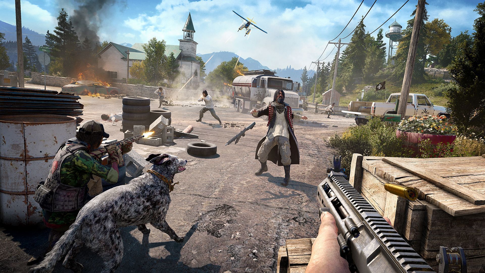 Far Cry 5 grossed over $310 million in sales in its first week of release (Image via Ubisoft)