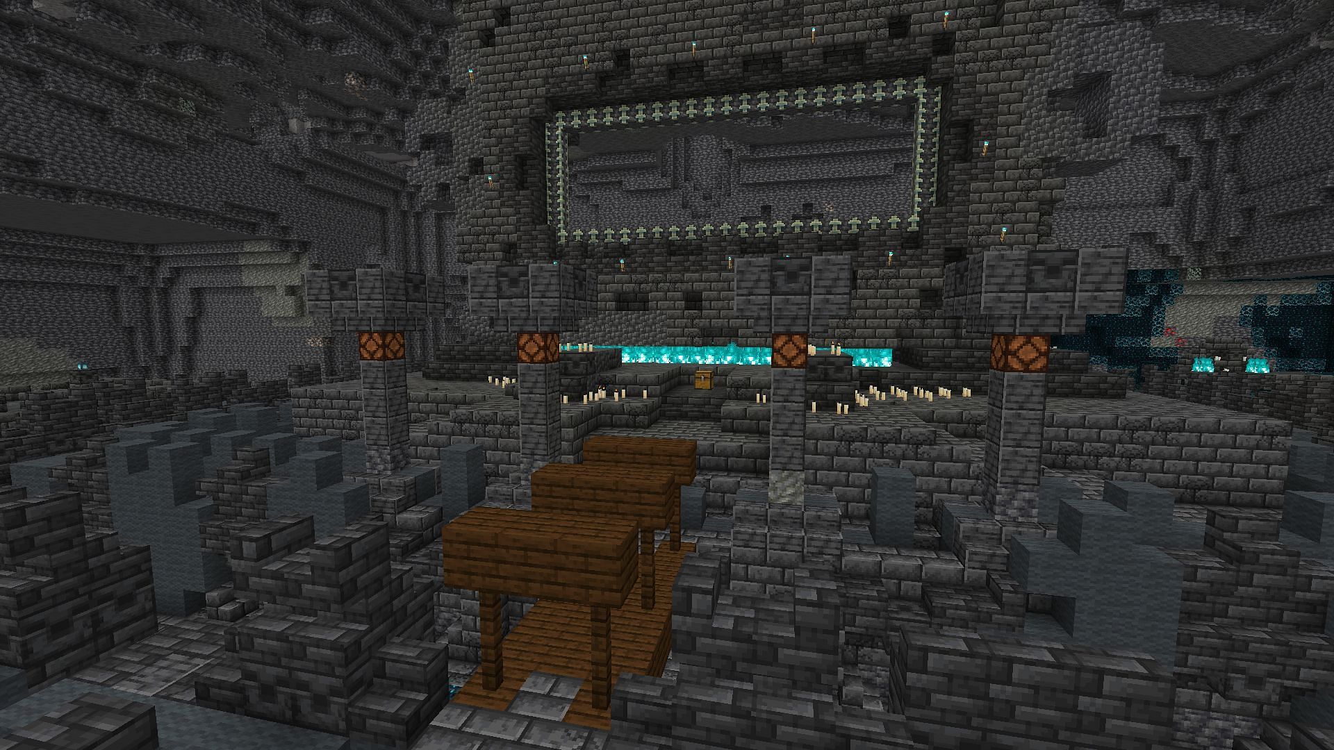 Exploring new biomes and structures is quite integral to the game (Image via Mojang Studios)