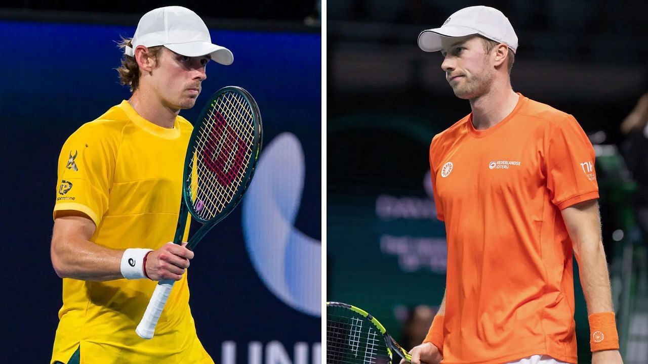 Alex De Minaur and Botic Van de Zandschulp - Source: Getty