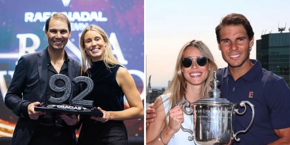 Rafael Nadal and sister Maribel Nadal