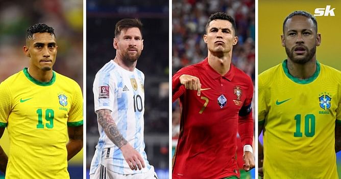 "Argentina fans treat Messi like God, Portugal fans treat Ronaldo like a king" - When Raphinha slammed Brazil fans for treatment of Neymar Jr
