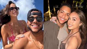 Jeremy Pena drops 1-word reaction to soccer star girlfriend Julia Grosso's name on gold medalist board, takes a cozy couple snap at Longhorns stadium