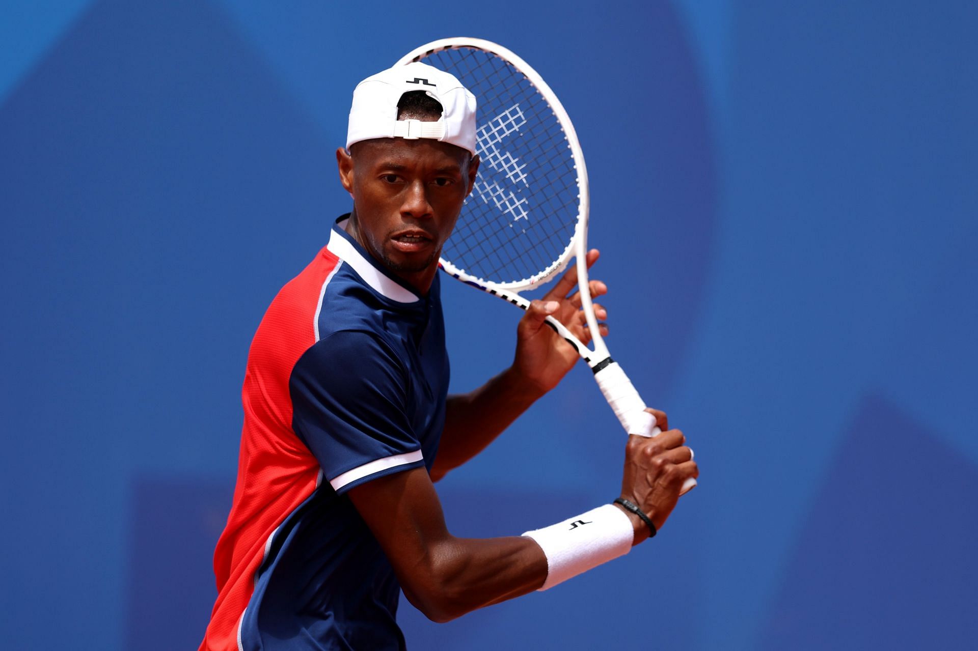 Christopher Eubanks at the Paris Olympics 2024. (Photo: Getty)