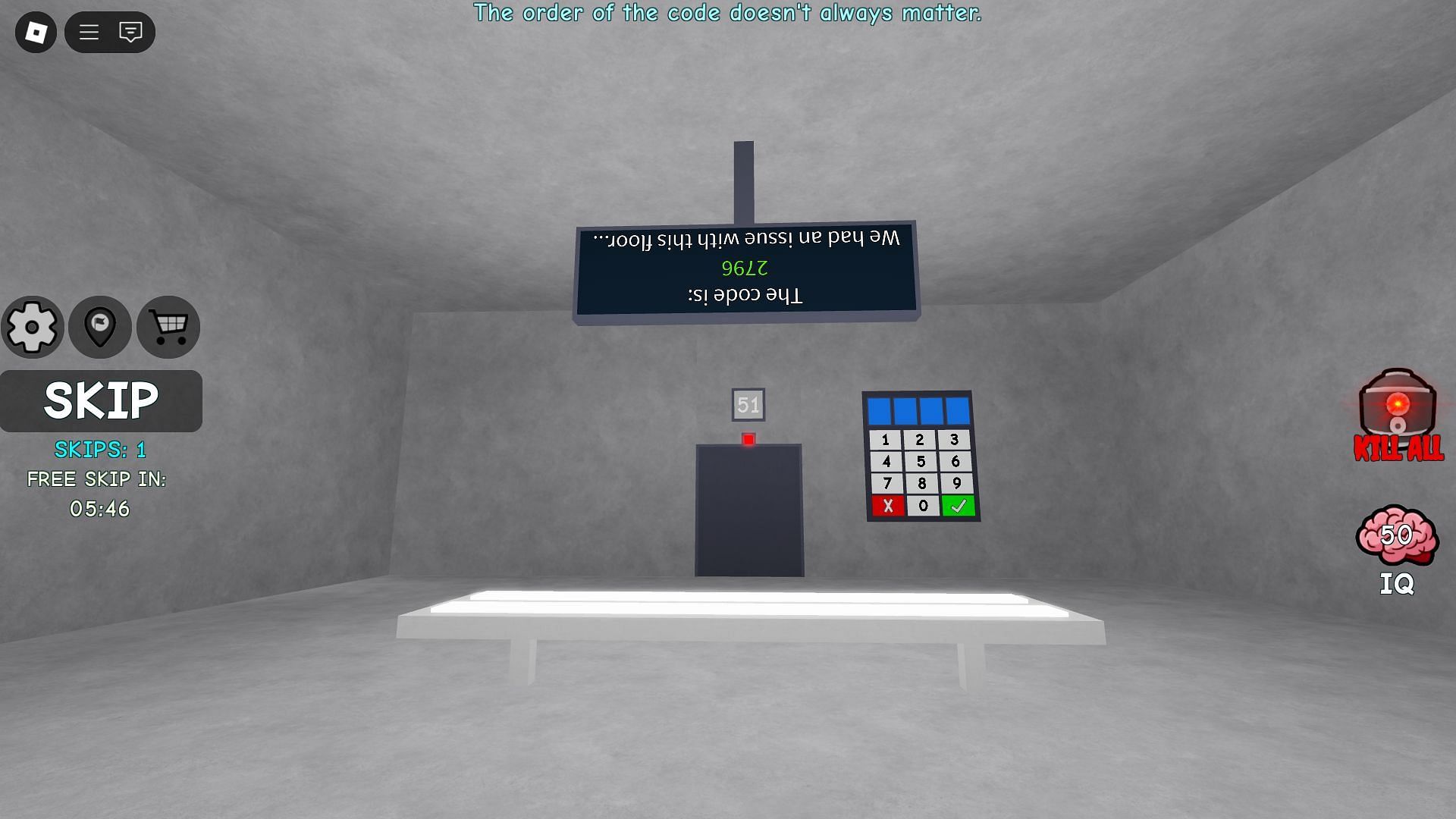 Initiating a stage (Image via Roblox)