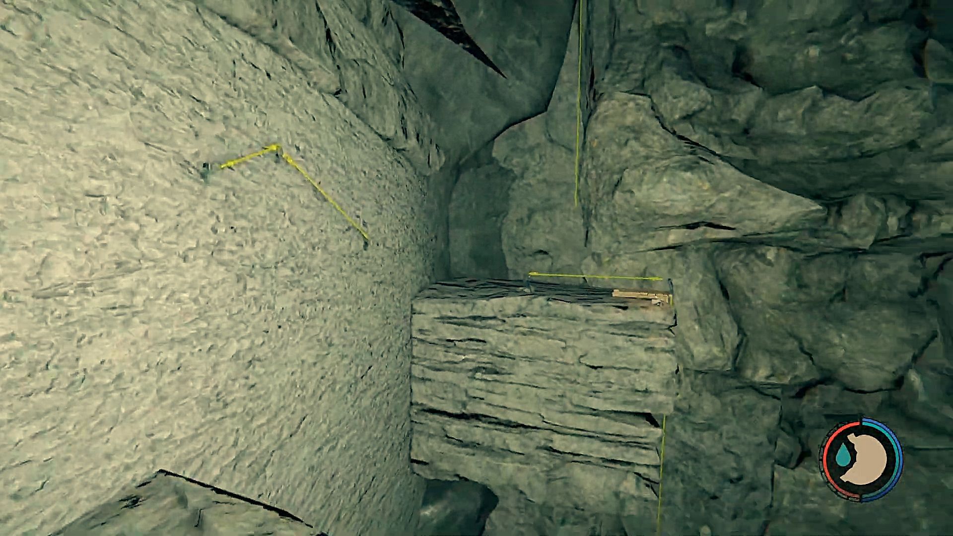 Use the Climbing Axe to pass through. (Image via Endnight Games)