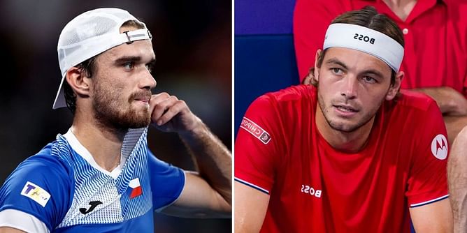 WATCH: Taylor Fritz's United Cup SF opponent Tomas Machac screams at team captain in frustration