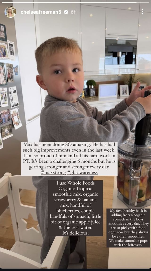 Freddie Freeman's wife Chelsea makes her feelings known about son Max's