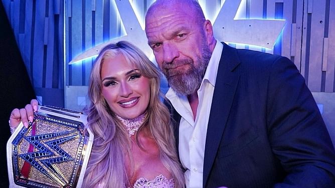 Tiffany Stratton reveals branding for title matches as WWE Women's Champion