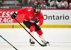 Gavin McKenna doesn't mince his words about officiating in Canada's elimination game against Czechia