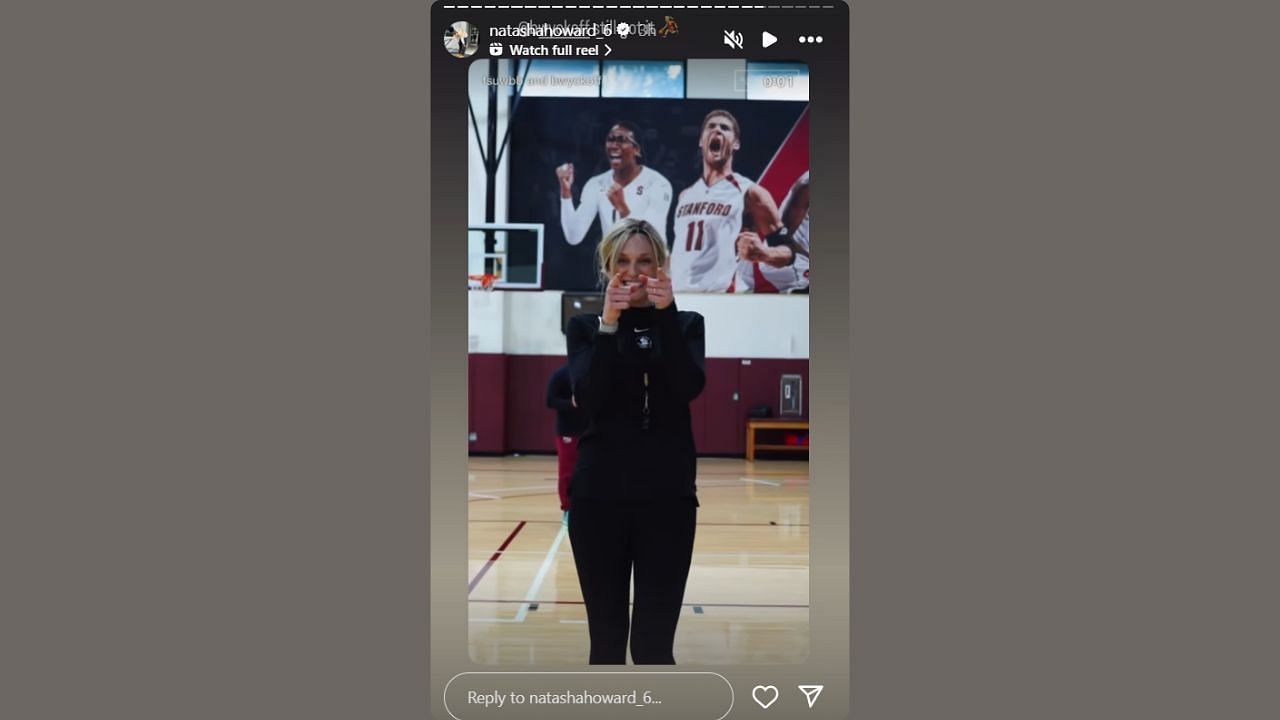 Natasha Howard praises Florida State Seminoles&#039; coach for her shooting skills. (Image Source: @natashahoward_6/Instagram)