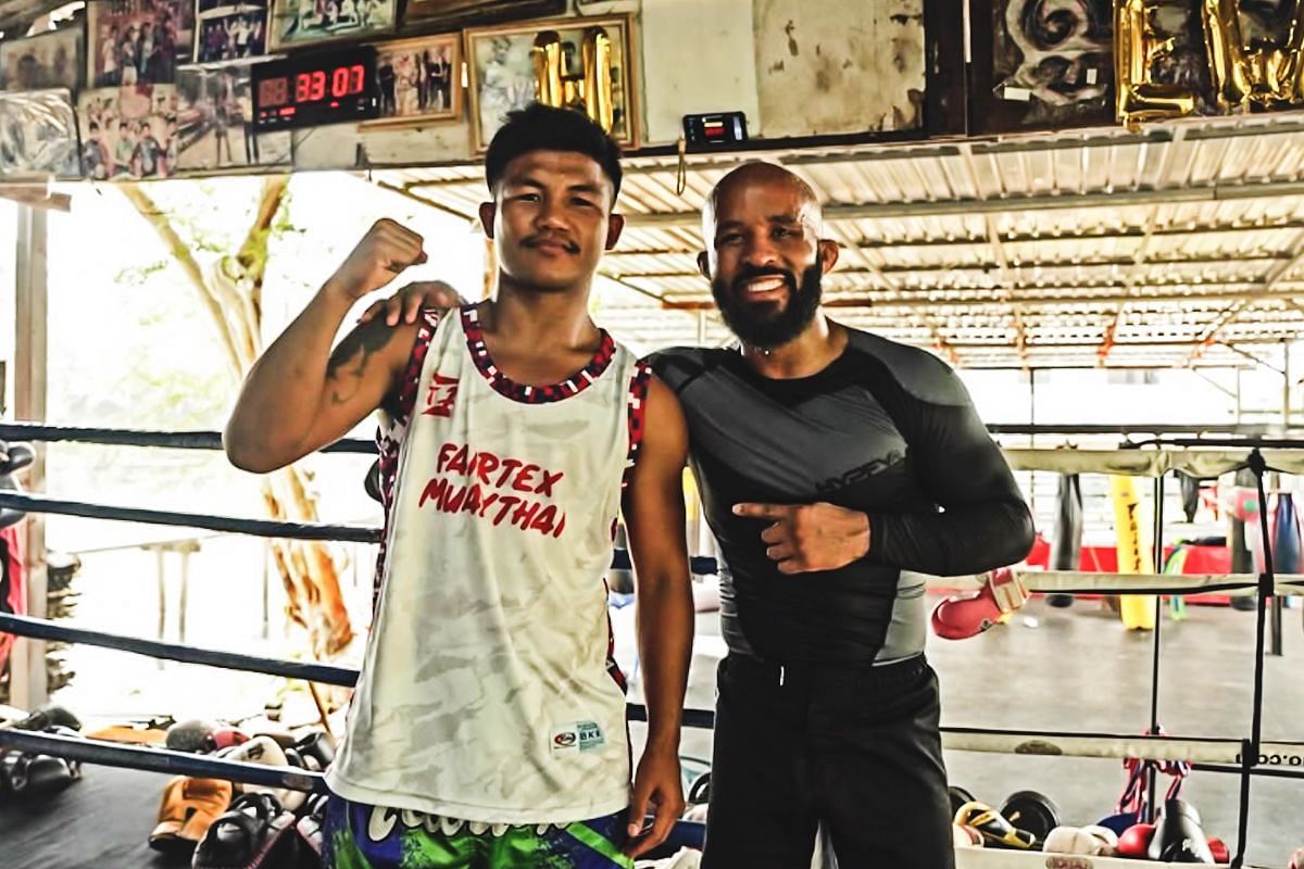 Rodtang (left), Demetrious Johnson (right) [Photo via ONE Championship]