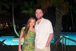 Colton Cowser's girlfriend Claire and fellow Dallas Cowboys cheerleaders wrap up week 3 with dumbbell squats at California Sports Academy