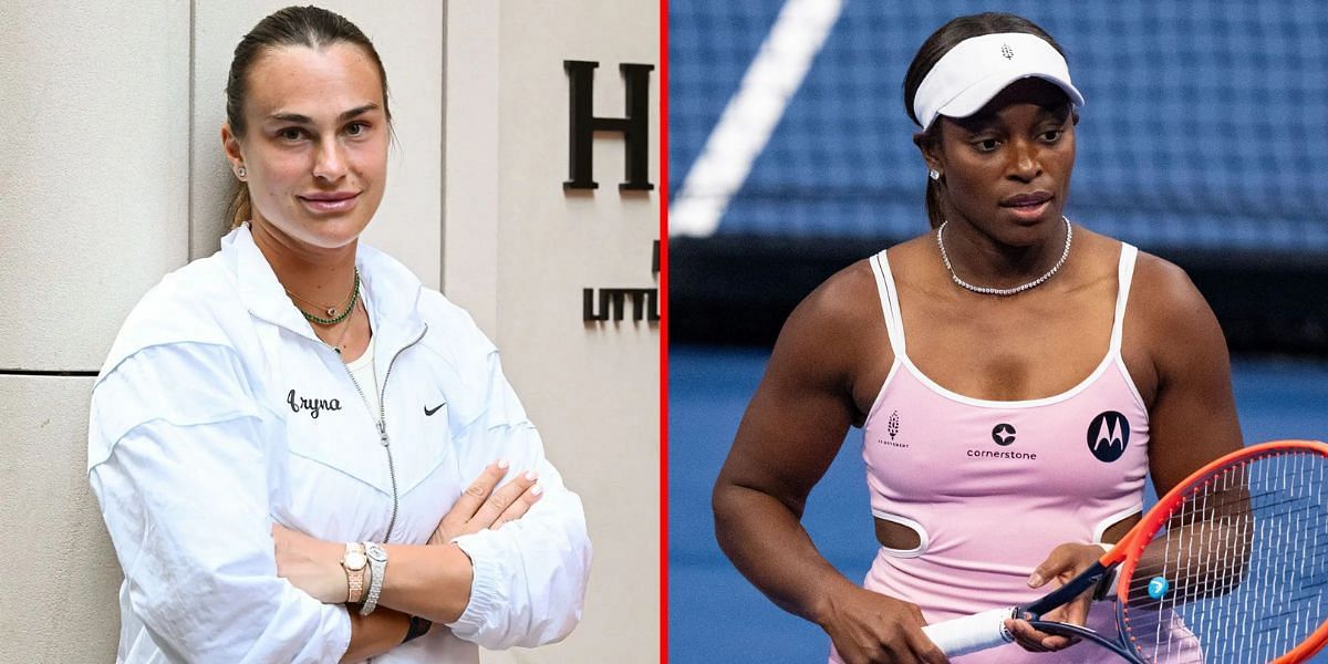 Aryna Sabalenka (L) Sloane Stephens (R) | Getty