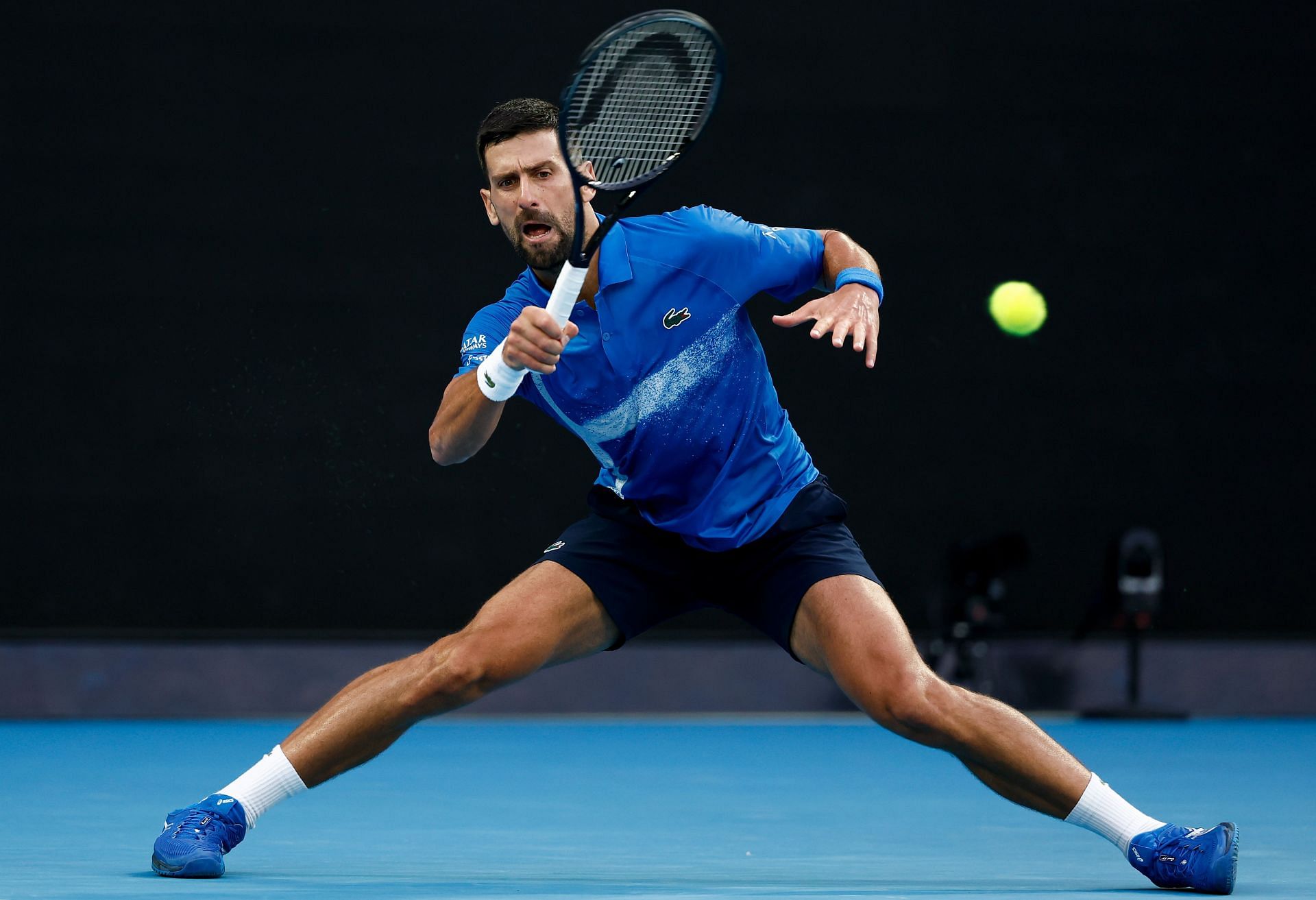 In Picture: Novak Djokovic at the 2025 Australian Open. Image: Getty