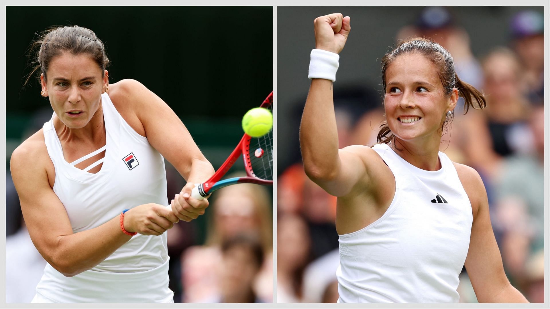 Emma Navarro vs Daria Kasatkina is one of the fourth-round matches at the Australian Open 2025. (Photos: Getty)