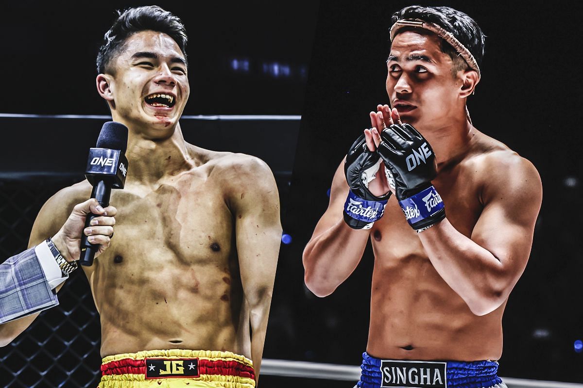 Johan Ghazali (left) and Superbon (right) | Image credit: ONE Championship