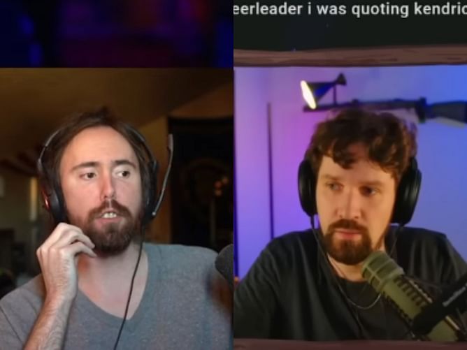 “Never respond to any of the criticism” - Destiny fires back at Asmongold after latter labeled him “unhinged”