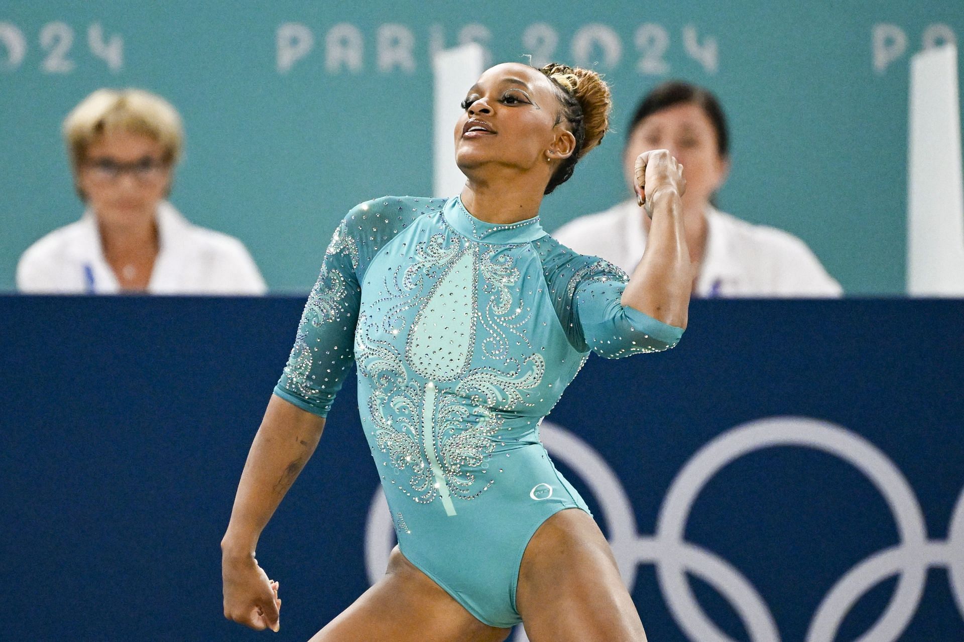 Andrade in action at the Paris Olympics (Image Source: Getty)